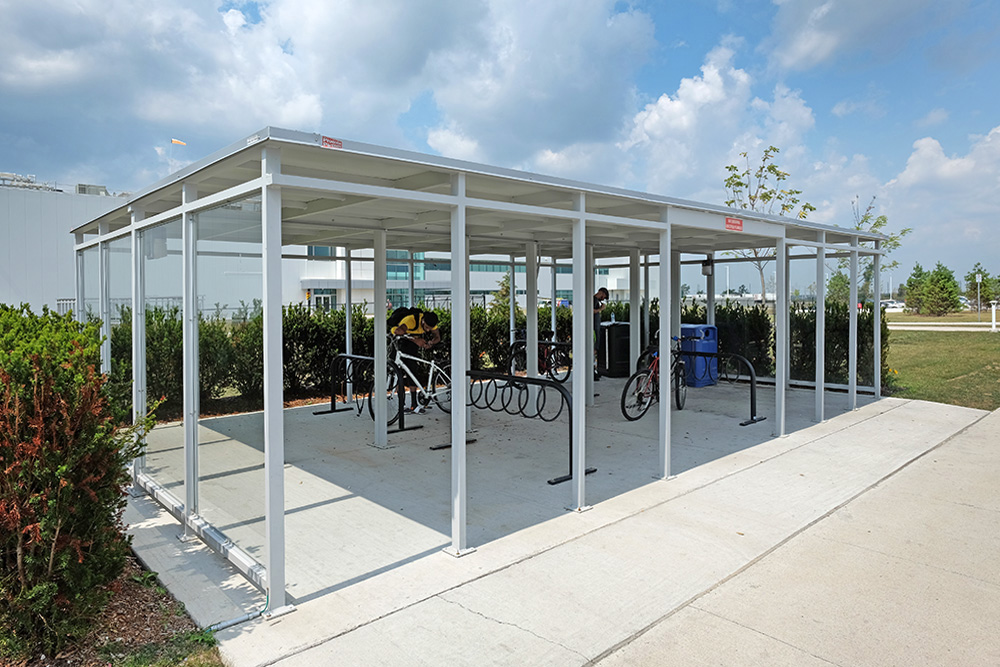 Bird Constructions Custom Bike Shelter – ProPart Modular